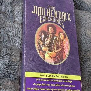 Vintage 2000 Jimi Hendrix Experience 4 CD Box Set SEALED w/ Book